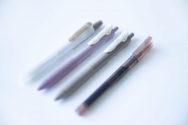 Set van 4 pennen nude