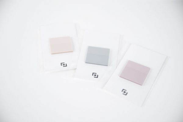 square transparant sticky notes