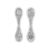 Large Indienne Floral OliClip