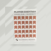 Flag stickers transparent